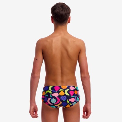 Fruit Salad Boy's Sidewinder Trunks