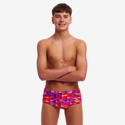 Wriggle Walls Boy's Sidewinder Trunks