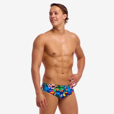 Birdie Wordie Men's Seamed Brief