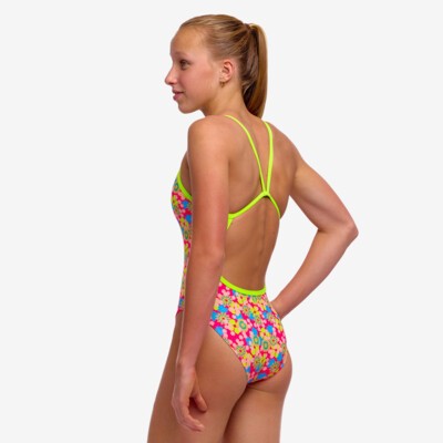 Flow Blow Girl's Single Strap One Piece