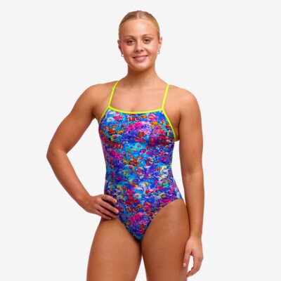 Sea Life Ladies Single Strap One Piece