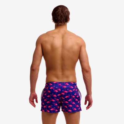 Flocked Up Men's Shorty Shorts Short