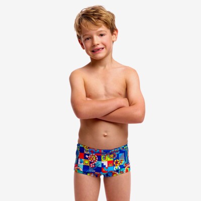Bored Games Toddler Boy's Printed Trunks