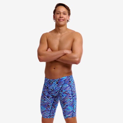 Blue Bits Men's Training Jammers