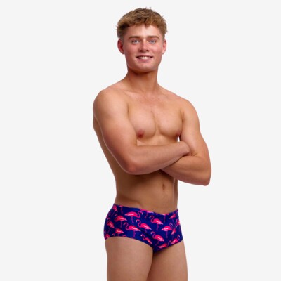 Flocked Up Boy's Sidewinder Trunks
