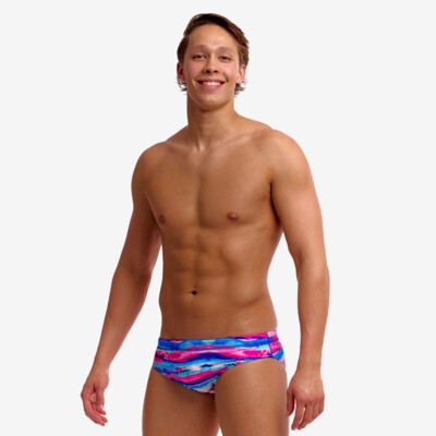 Colour Cutaway Men's Classic Brief