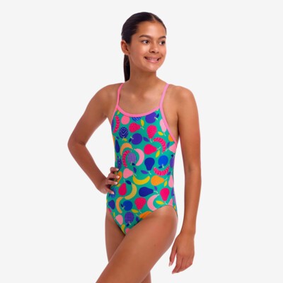 Yummy Yummy Girl's Single Strap One Piece