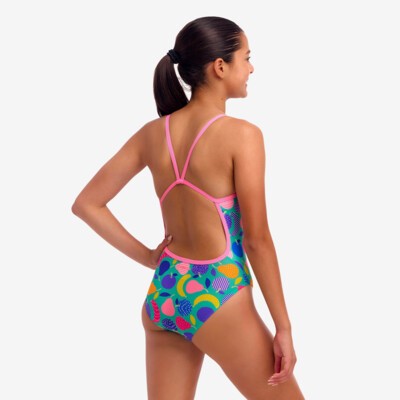 Yummy Yummy Girl's Single Strap One Piece