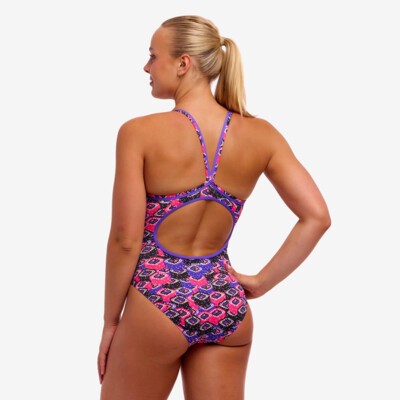 Mushi Sushi Ladies Diamond Back One Piece