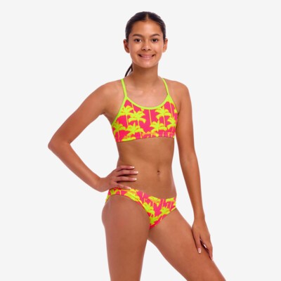 Sweet Coconuts Girl's Racerback Two Piece