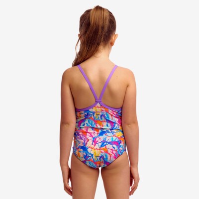 Dreamy Weedy Toddler Girl's Printed One Piece