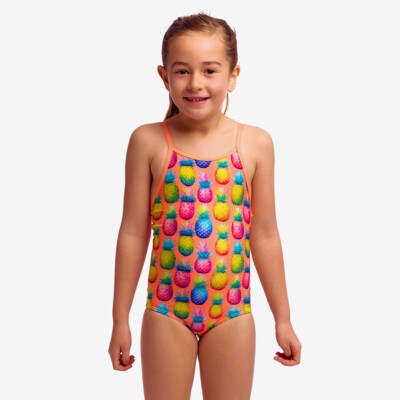 Pinky Piney Toddler Girl's Printed One Piece