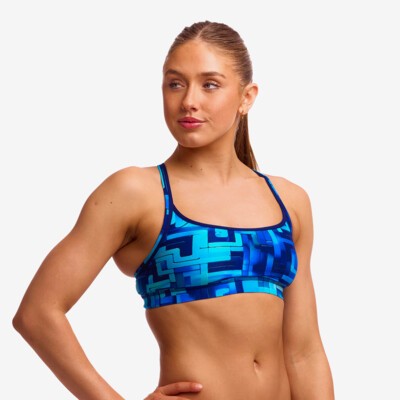 You Blued Ladies Sports Top