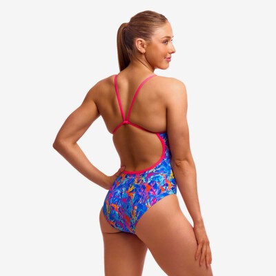 Dragons Den Ladies Single Strap One Piece