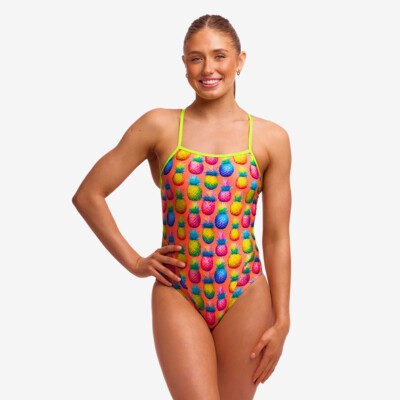 Pinky Piney Ladies Single Strap One Piece
