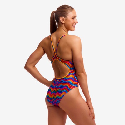 Plastic Fantastic Ladies Diamond Back One Piece