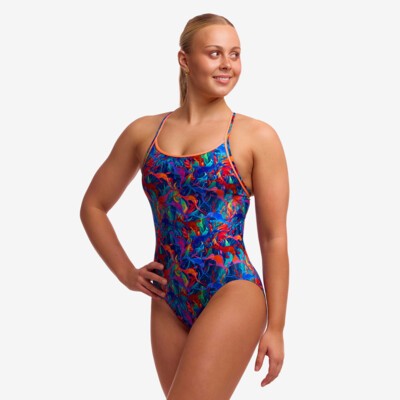 Weedy One Ladies Diamond Back One Piece