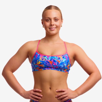Dragons Den Ladies Swim Crop Top