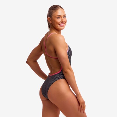 Pin Stripe Ladies Single Strength One Piece