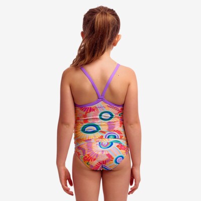 Kulin Colour Toddler Girl's Swim Steady Tankini & Brief