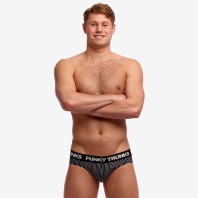 Pin Stripe Men's Underwear Briefs