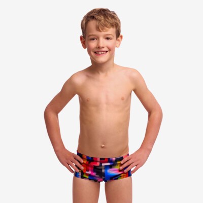 Putty Rules Toddler Boy's Printed Trunks