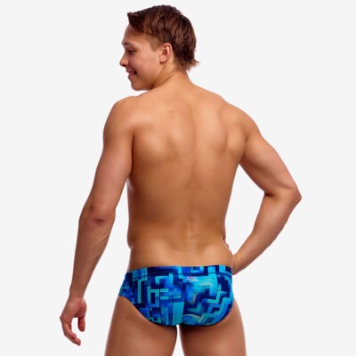 You Blued Men's Seamed Brief