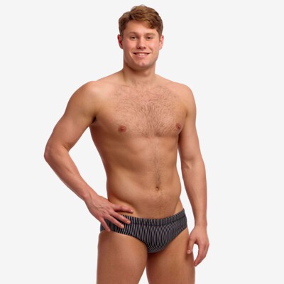 Pin Stripe Men's Classic Brief