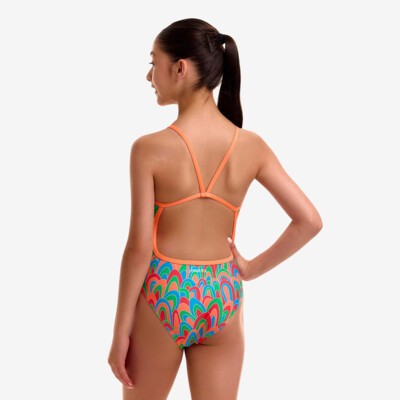 Hush Puffy Girl's Single Strap One Piece