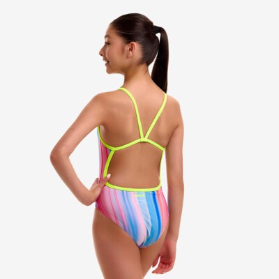 Curtain Call Girl's Single Strap One Piece