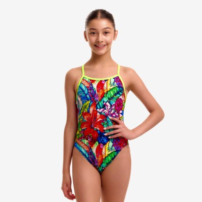 Loud Proud Girl's Single Strap One Piece