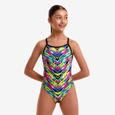Happy Hide Girl's Single Strap One Piece
