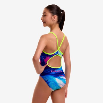 Muscle Mad Girl's Diamond Back One Piece
