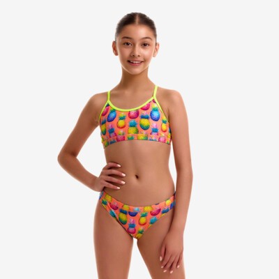 Pinky Piney Girl's Racerback Two Piece
