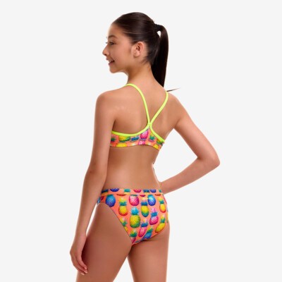 Pinky Piney Girl's Racerback Two Piece