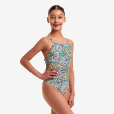 Pretti Penny Girl's Tie Me Tight One Piece