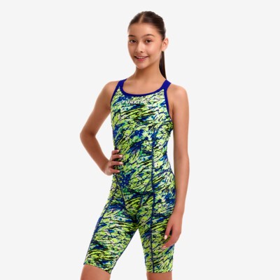 Scaled Back Girl's Fast Training One Piece