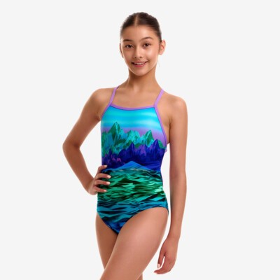 Mintie Montie Girl's Strapped In One Piece