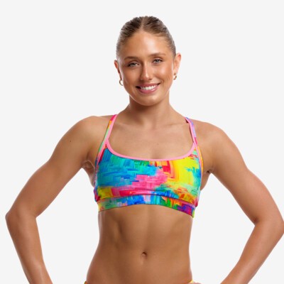 Falling Colours Ladies Sports Top