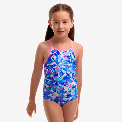Crystal Mess Toddler Girl's Printed One Piece