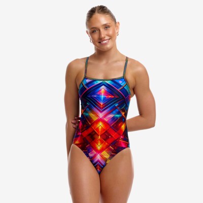 Firefly Sparkle Ladies Single Strap One Piece