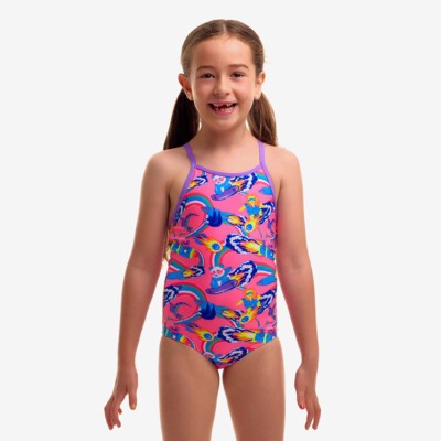 Sweet Surfers Toddler Girl's Printed One Piece
