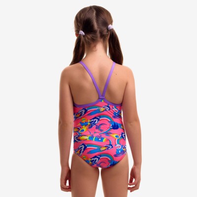 Sweet Surfers Toddler Girl's Printed One Piece