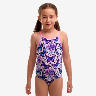 Wings To Fly Toddler Girl's Printed One Piece