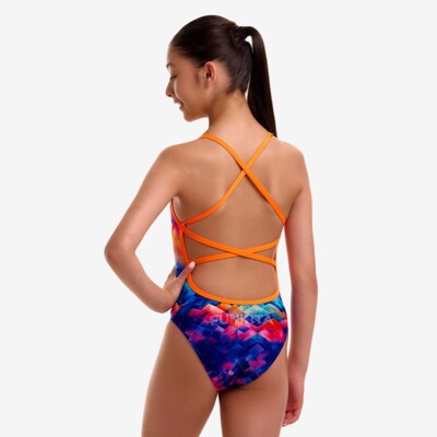 Lost Mountain Girl's Strapped In One Piece
