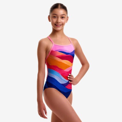 Misty Mournes Girl's Strapped In One Piece