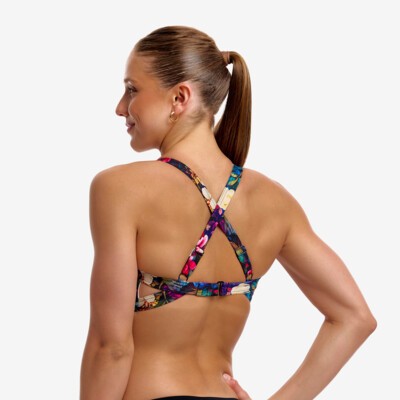 Bed Of Roses Ladies Hold Steady Crop Top