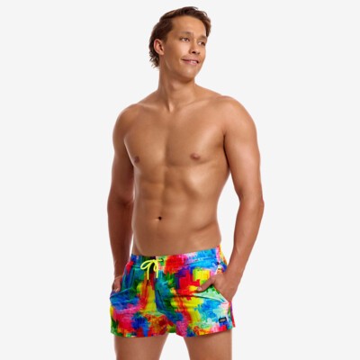 Falling Colours Men's Shorty Shorts Short