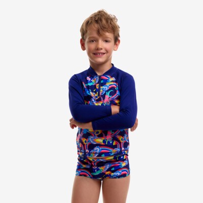 Blast Buddies Toddler Boy's Zippy Rash Vest