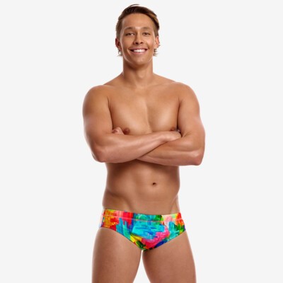 Falling Colours Men's Seamed Brief